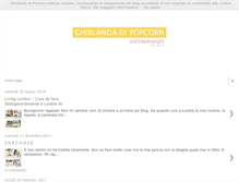 Tablet Screenshot of ghirlandadipopcorn.com